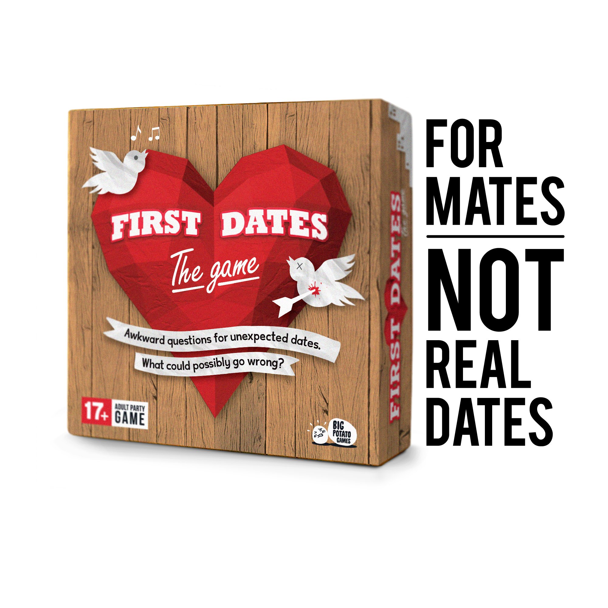 Big Potato The Official First Dates Game: A Super-Awkward Party Game for Adults, FD01