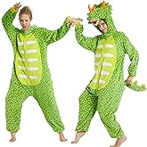 Plustrong Triceratops Costume Onesie Pajamas Adult Halloween Costumes Animal Cosplay Sleepwear