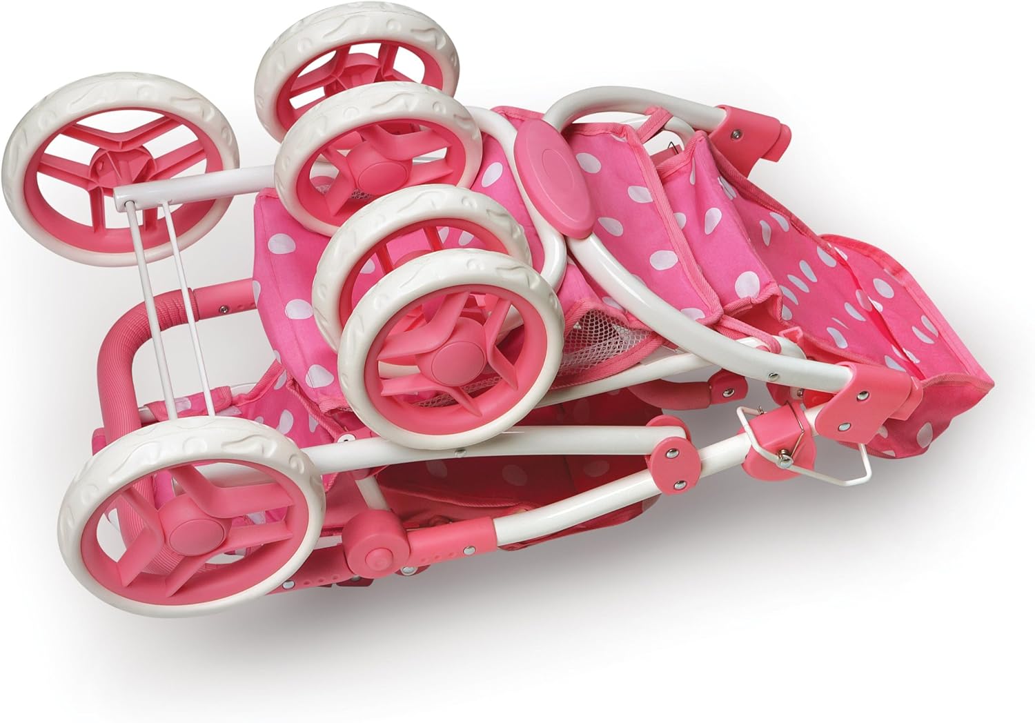 badger double doll stroller