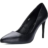 IDIFU Women's IN4 Classic Pointed Toe High Heels Pumps Wedding Dress Office Shoes
