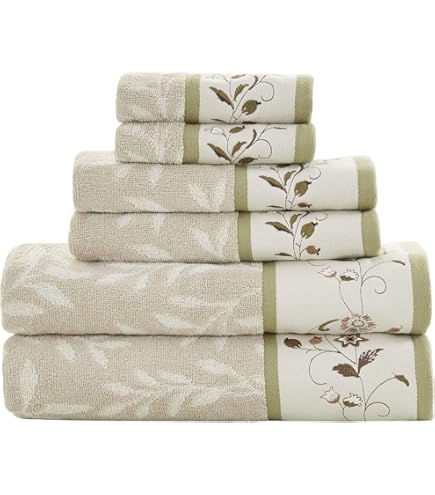 Toallas De Manos Blancas Bordadas Para Baño Con Caja De Rega | Cuotas