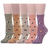 Leotruny Cute Socks Women Cat: Animal Novelty Socks for Women Girls - Ladies Funny Socks with Gift Box