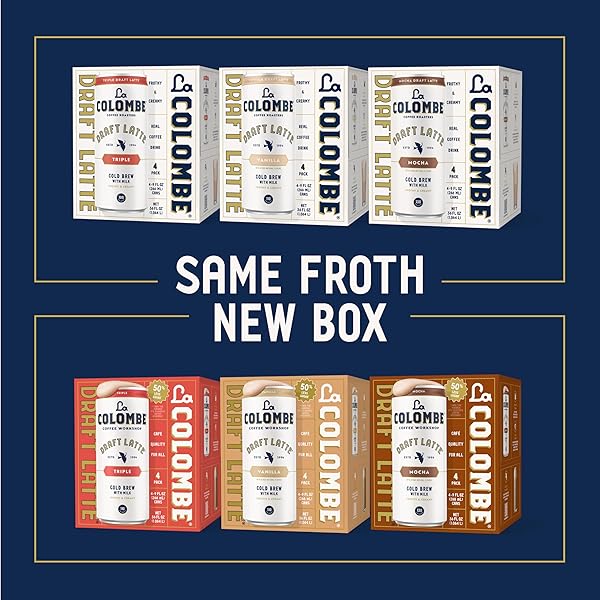 LA COLOMBE, LATTE DRAFT ORIGINAL, 4 PACK, 9 FL OZ