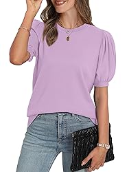 Short Sleeve Sweater for Women Trendy Summer Tops