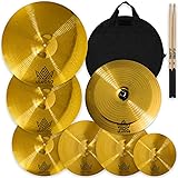 ULUOBO Cymbal Pack, Cymbal Set for Drums, Drum Set