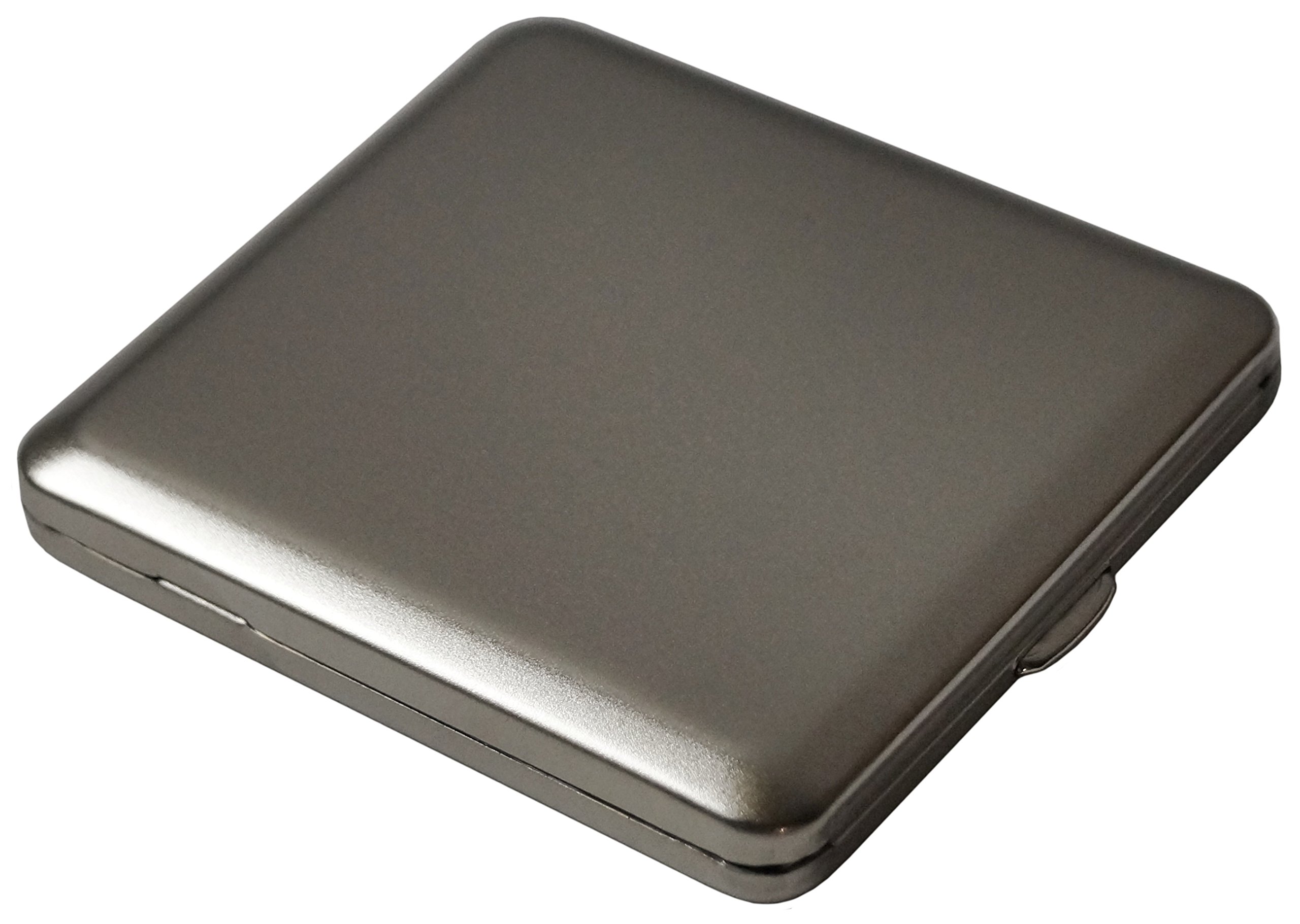 GERMANUS Cigarette Case Nickel Matte Engravable