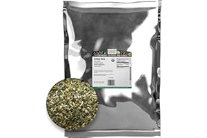 Frontier Co-op Organic Catnip, 1-Pound Bulk, Loved By Cats & Gardeners, Popular Tea Blend, Organic, Kosher