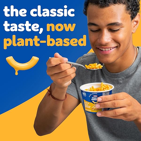 KRAFT NOTCO ORIGINAL FLAVOR PLANT BASED MAC & CHEESE, 2.05 OZ CUP