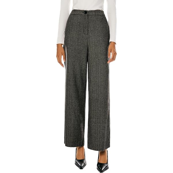 woolmaster Women's Seasonless Wool Dress Pant 2 Black at Amazon Women's  Clothing store