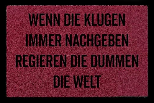 Get Kluger spruch Desktop Wallpaper