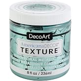 Decoart ADTX111-36 Texture Metallics 8oz Teal Grn, None