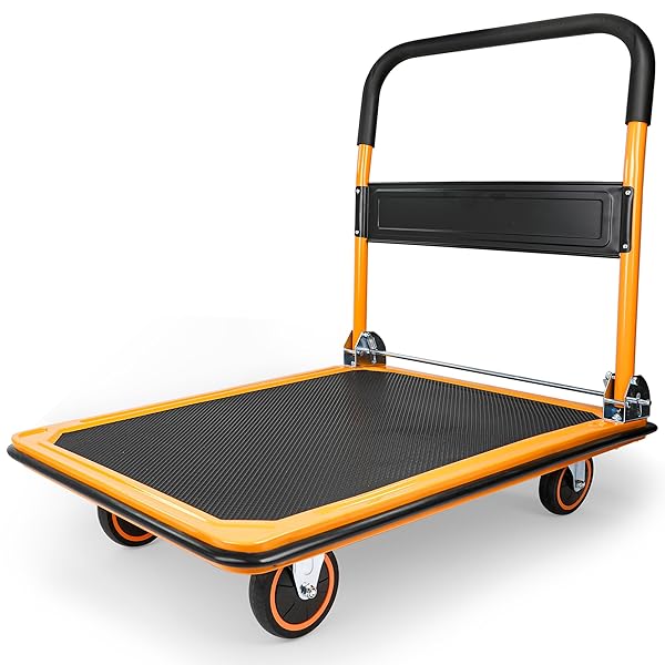 MAXWORKS 80877- FOLDABLE PLATFORM TRUCK PUSH DOLLY 660...