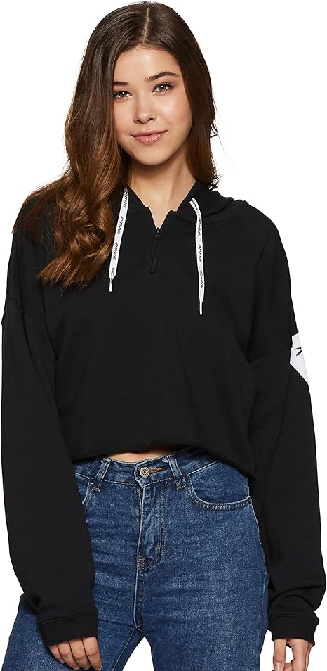 amazon felpa reebok donna