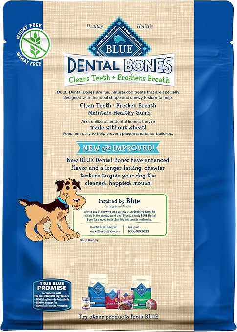 dental bones blue buffalo