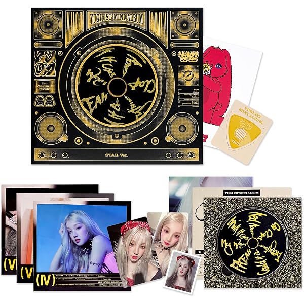 Amazon.com: (G) I-DLE YUQI YUQ1 1st Mini Album CD+Booklet+Lyric