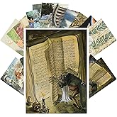 PIXILUV Vintage Postcards (24 pcs 4"x6" each) Interesting Illustrations of Cartoon People and Scenes Vintage Postcards Retro Greeting Card Book Illustration Reprint