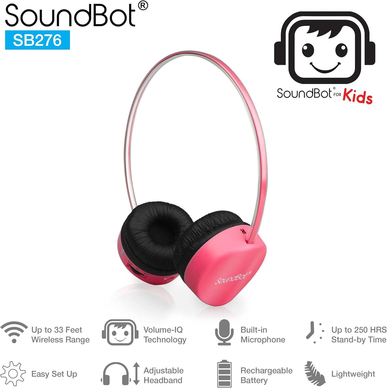 soundbot wireless headphones