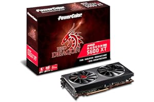 PowerColor Red Dragon AMD Radeon RX 5600 XT 6GB AXRX 5600XT 6GBD6-3DHR/OC