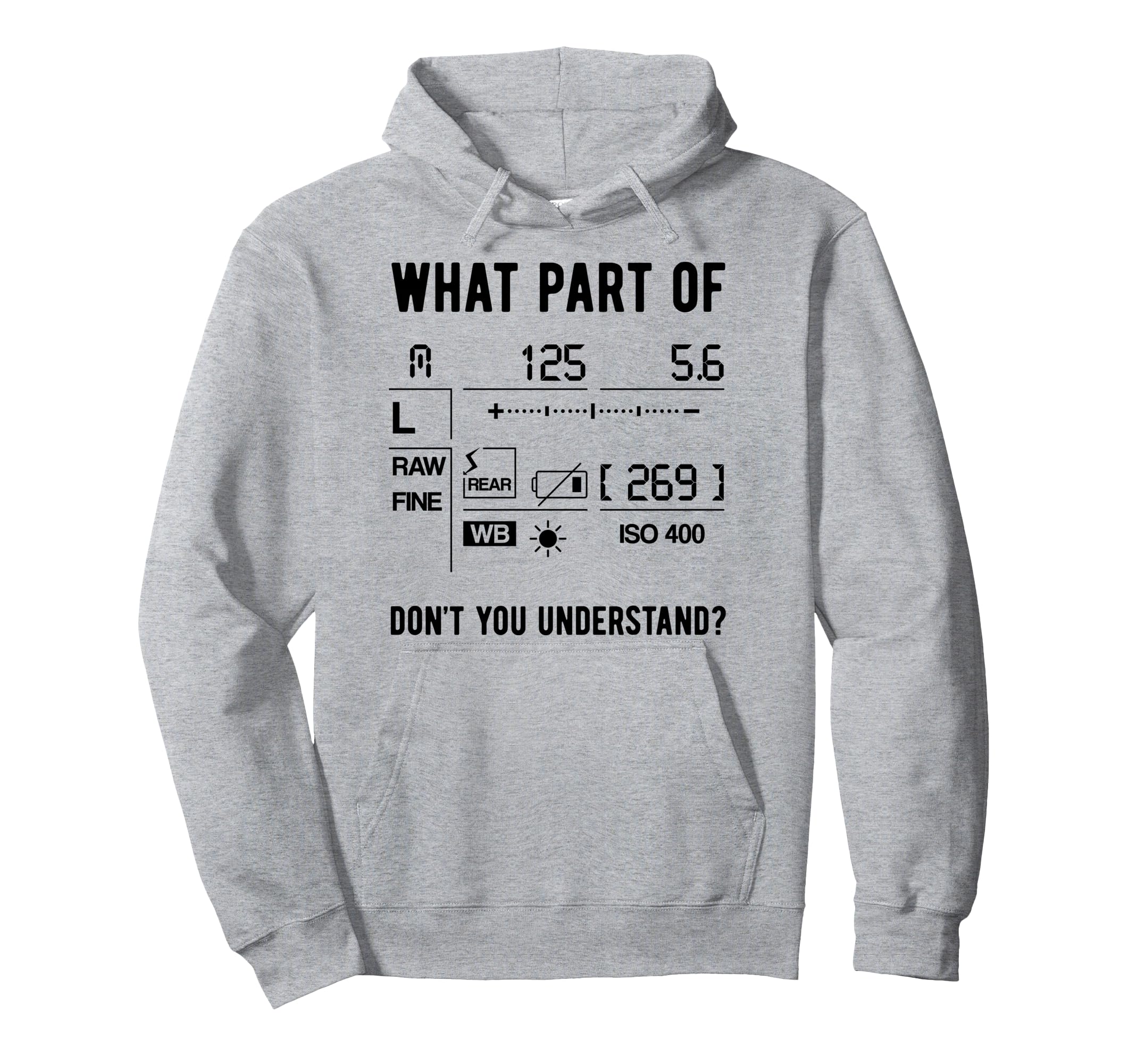 Funny Photographer Camera Setup Lens Photographer Photo Pullover Hoodie