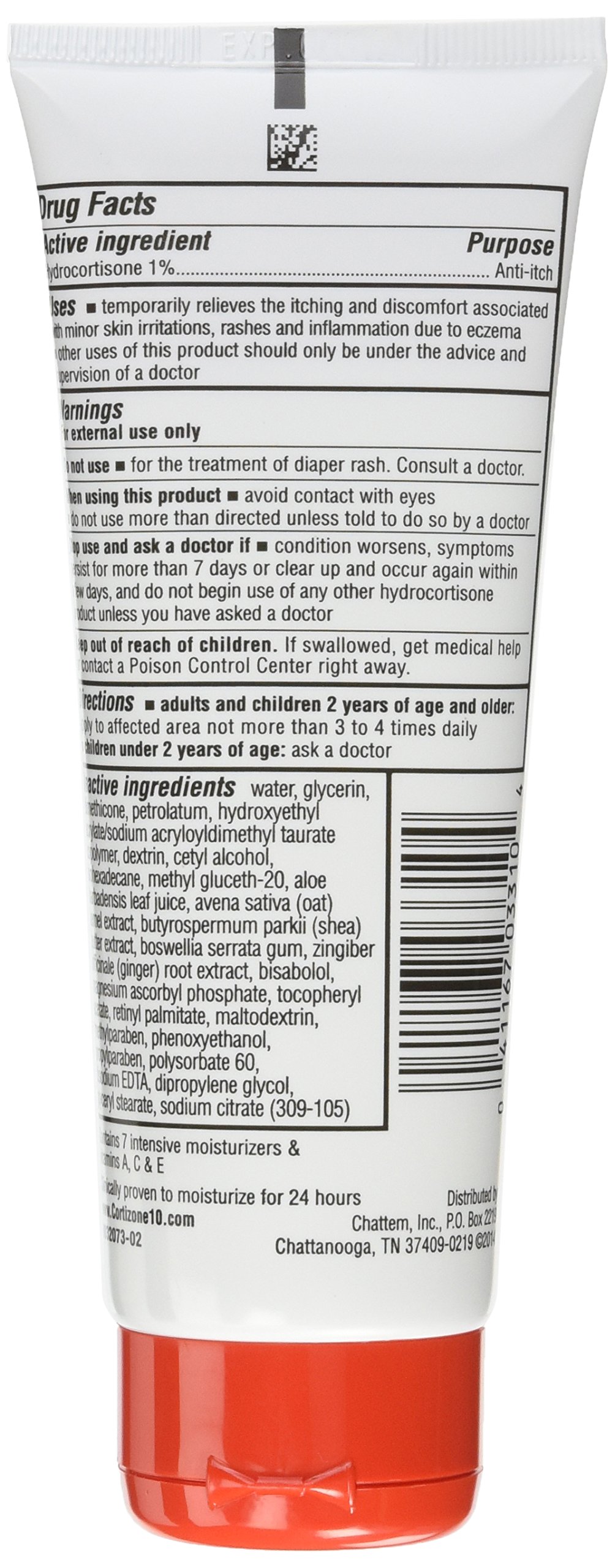 Cortizone 10 Intensive Healing Eczema Lotion 3.5 Oz (4 Pack)