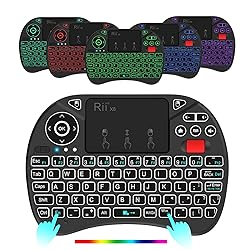 Rii X8 Mini Keyboard,2.4GHz Portable Wireless