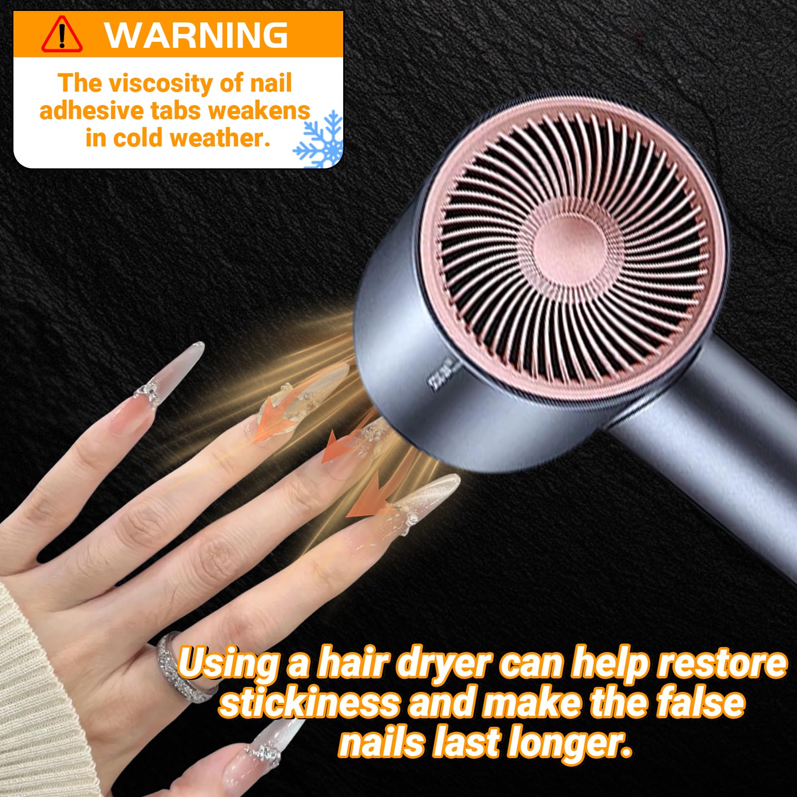 Ivtor 10 Sheets Waterproof Breathable Jelly Double Sided Nail Adhesives,Press on Nails Sticky Tabs Nail Glue Sticker - Image 2