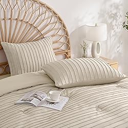 JELLYMONI Pillowcases Standard Size Light Khaki 2