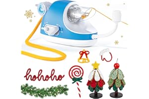 Caydo Automatic i Cord Knitting Machine Pro, Electric i-Cord Knitter with Powerful 3-Speed Adjustable, Hands-Free Highly Efficient Yarn Knit Helper, Crochet iCord Maker Tool for Fast DIY Craft Project