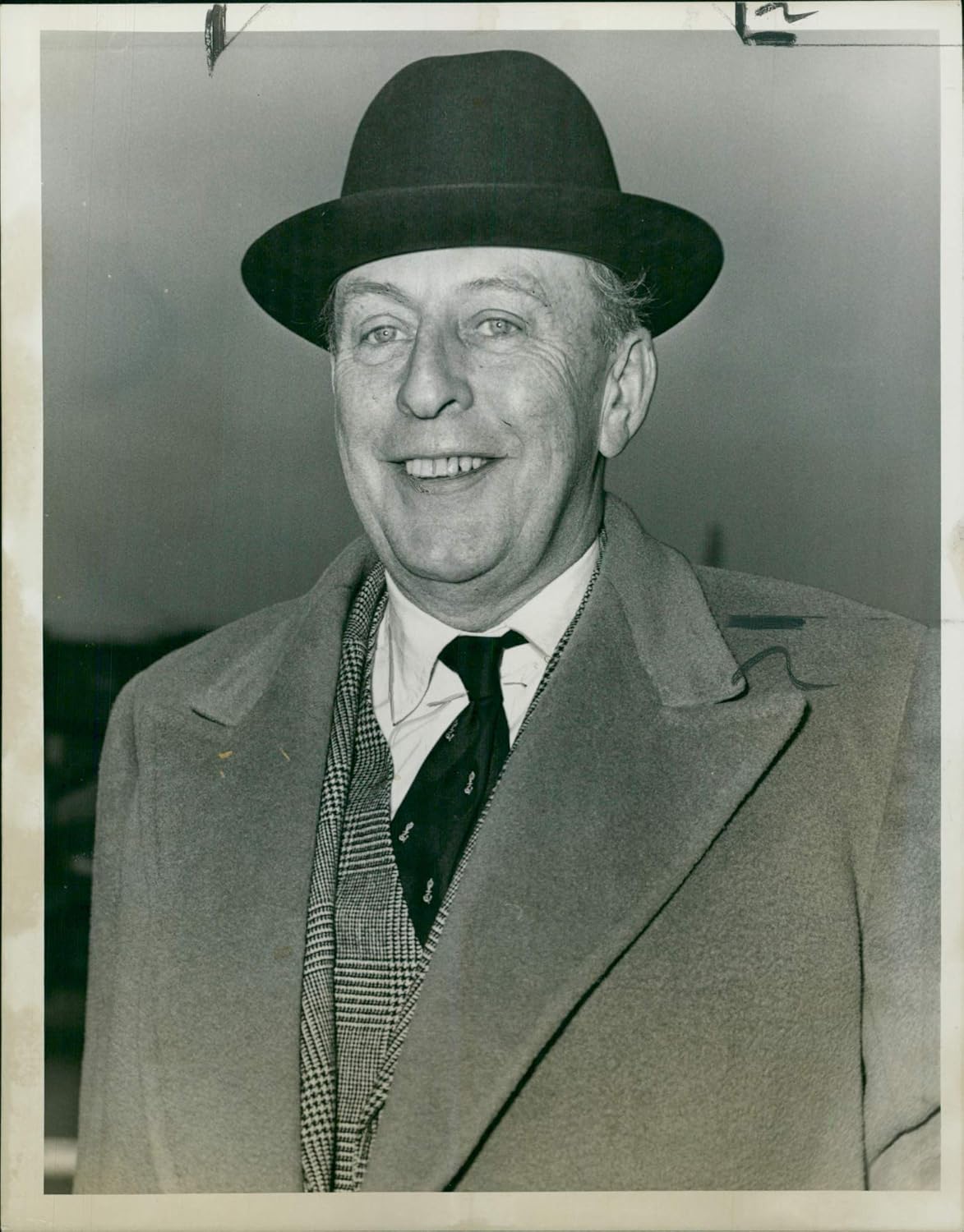 Photographs - Vintage photo of Sir Eric Millbourn.