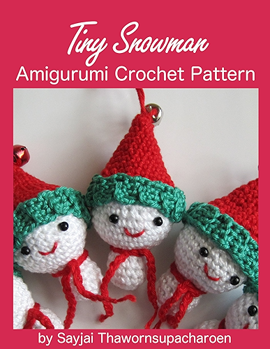 Download Tiny Snowman Amigurumi Crochet Pattern (English Edition) PDF