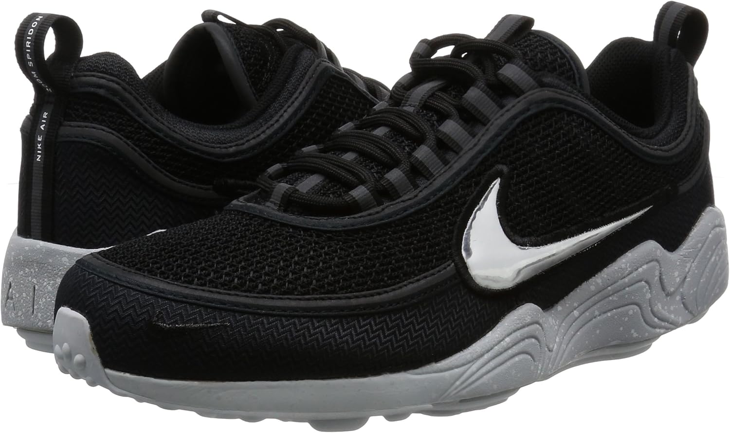 Nike Nikelab Air Zoom Spiridon 16 003 Black White Reflective Men S Shoes Size 7 Amazon Ca Shoes Handbags