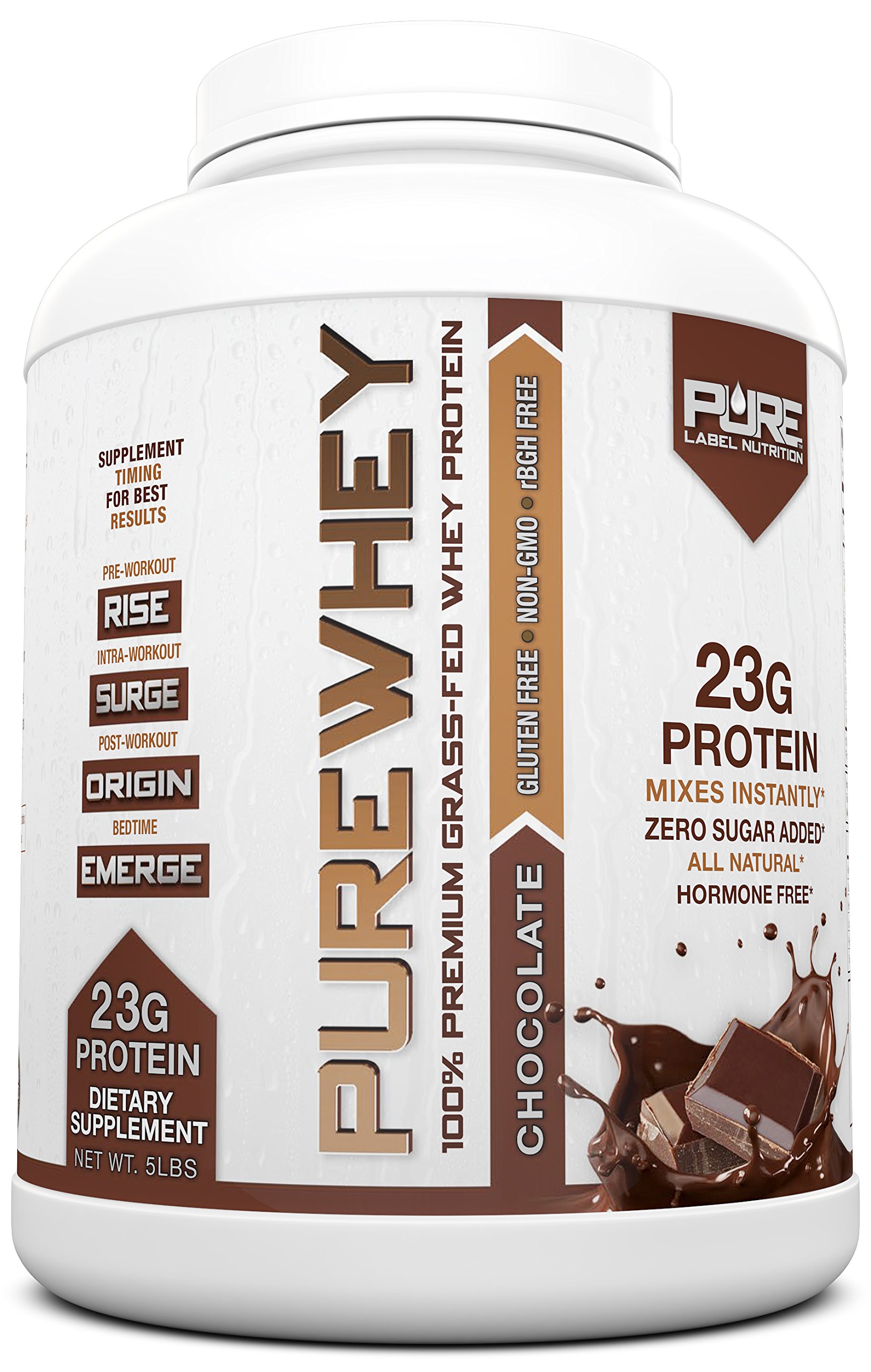 Grass Fed Whey Protein 5lb + Unflavored Grass Fed Whey