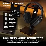 Corsair HS80 MAX Wireless Multiplatform Gaming Headset Dolby Atmos Bluetooth view 3