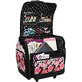 rolling scrapbook tote bolsa