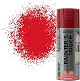 Rust-Oleum Painter's Touch Cherry Red Gloss 400ml Spray Paint Aerosol view 1