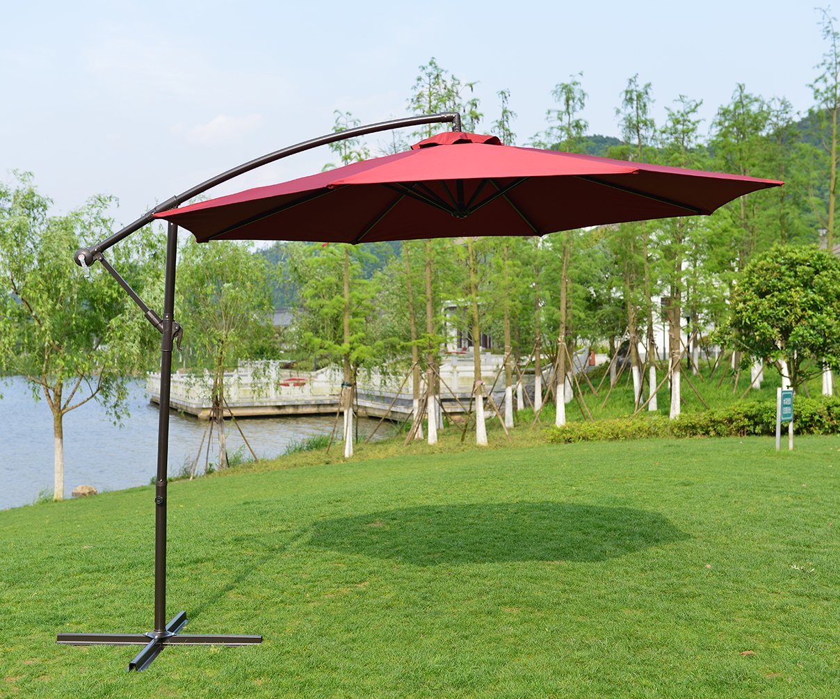 Top 10 Best Offset Patio Umbrellas in 2017 Reviews Top 10 Best Offset Patio Umbrellas in 2017 Reviews