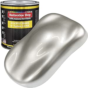 Amazon.com: Restoration Shop - Sterling Silver Metallic Acrylic Enamel