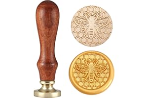 Bee & Honeycomb Wax Seal Stamp, Yoption Vintage Sealing Stamp for Wedding Invitations, Scrapbooks, Gift Wrapping Boxes or Oth