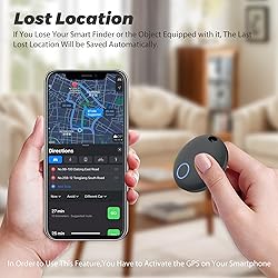 Tracker Tags 4 Pack, Luggage Tracking Tags