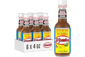 El Yucateco XXXtra Hot Habanero Hot Sauce, 4 oz (Pack of 6) – 11,250 Avg Scoville Units, Gluten-Free & Sugar-Free, Authentic Mexican Habanero Sauce for Tacos, BBQ & Spicy Food Lovers