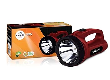 Wipro Emerald Rechargeable Emergency Light (Red)