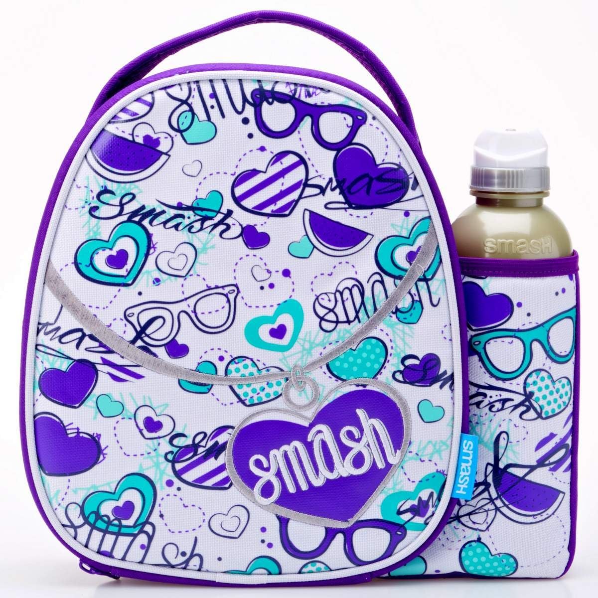Smash Pendant Lunch Bag and 500ml Bottle Set