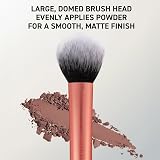 Real Techniques Ultra Plush Powder Brush Large Soft Vegan Cruelty Free view 3