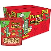 C&amp;S Wild Bird Peanut Suet Nuggets Mega Box, 8 lb | Suet nuggets for wild birds, no melt suet fed alone or mixed with 5-10 lbs of seed