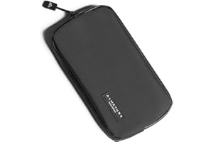 ALMSTHRE Ride Wallet 7”x4” | Waterproof Cycling Wallet for Phone, Cards & Essentials | Durable Ripstop Nylon – Fits Most Phones & Passports | Secure Storage for Biking & Travel