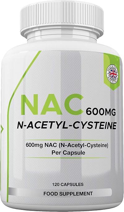 Freak Athletics NAC Supplement 600mg - 120 Capsules - UK Made