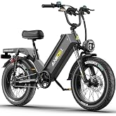 ANIIOKI eBikes for Adults, 200+ Miles Long Range Electric Bike, 28 MPH High Speed Commuting Ebikes, 48V 60AH Electric Bicycles