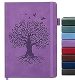 ALKALO Lined Journal Notebook for Women Men, A5