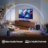 Hisense AX5100Q 5.1 Channel Soundbar Dolby Atmos DTS:X 6.5in Wireless Subwoofer view 6