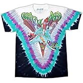 Liquid Blue Wake of The Flood Vintage Band Tee – Grateful Dead T-Shirt, 100% Cotton, Graphic Concert Shirt for Men